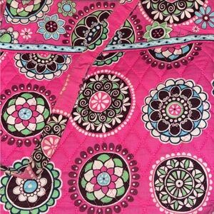 Vera Bradley Pink and Green Patterned Bag